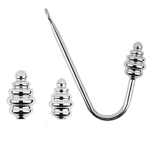GreatBenefit Hook Set Anal 8826 Ribbed Screw-in 1113